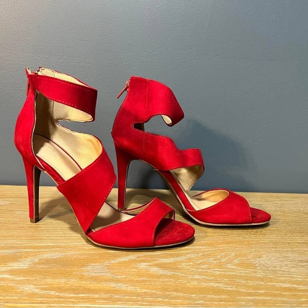 Christian Siriano Striking Red Heels